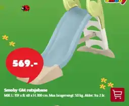 BR Leker Smoby GM rutsjebane tilbud