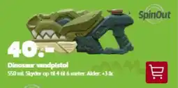 BR Leker Dinosaur vandpistol tilbud
