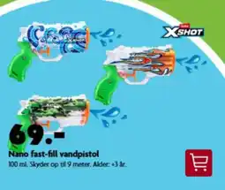 BR Leker Nano fast-fill vandpistol tilbud