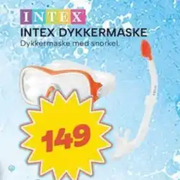 Extra Leker Intex Dykkermaske tilbud