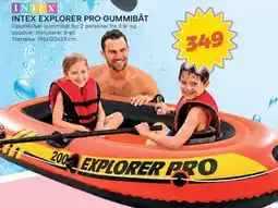 Extra Leker Intex Explorer pro gummibåt tilbud