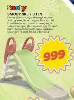 Extra Leker Smoby Sklie liten tilbud