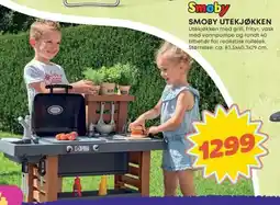 Extra Leker Smoby utekjøkken tilbud