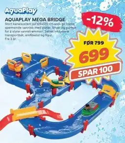Extra Leker Aquaplay mega bridge tilbud