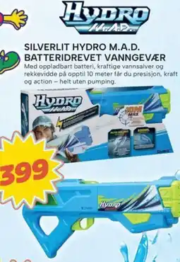 Extra Leker Silverlit hydro M.A.D. batteridrevet vanngevær tilbud