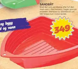 Extra Leker Sandbåt tilbud