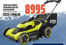 Obs Bygg Ryobi Max power RY36LMXSP53B-160 gressklipper tilbud