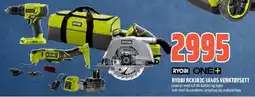 Obs Bygg RYOBI RCK183C-1X40S Verktøysett tilbud