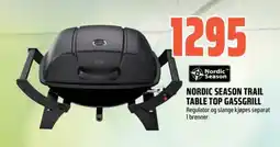 Obs Bygg Nordic Season Trail table top gassgrill tilbud
