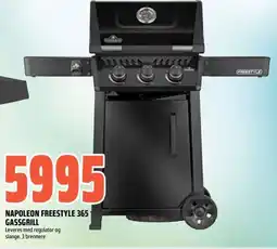 Obs Bygg Napoleon Freestyle 365 gassgrill tilbud