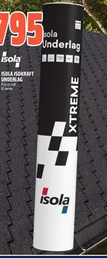 Obs Bygg Isola isokraft underlag tilbud