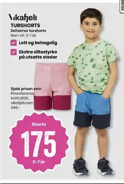 Sport Outlet Vikafjell Turshorts tilbud