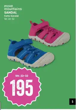 Sport Outlet Move Mountains sandal tilbud