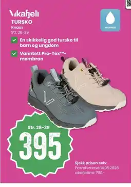 Sport Outlet Vikafjell Tursko tilbud