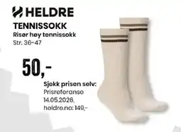 Sport Outlet HELDRE Tennissokk tilbud