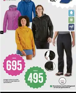 Sport Outlet OUTDOOR RESEARCH Regnjakke/bukse tilbud