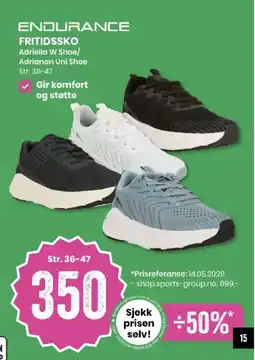 Sport Outlet ENDURANCE Fritidssko tilbud