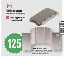 Sport Outlet Vindskjold tilbud