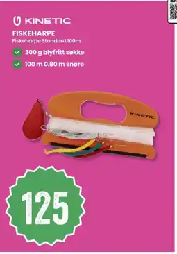Sport Outlet Kinetic Fiskeharpe tilbud