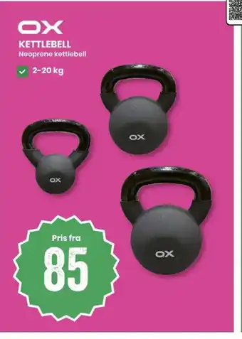 Sport Outlet OX Kettlebell tilbud