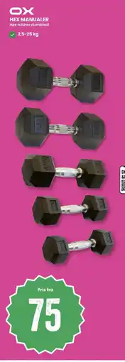 Sport Outlet OX Hex manualer tilbud