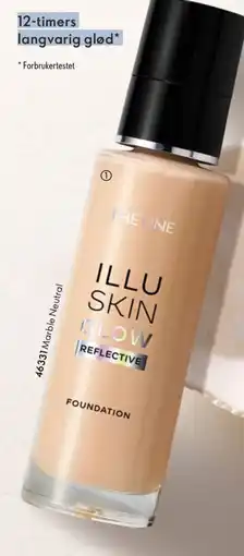 Oriflame THE ONE Illuskin glow reflective foundation tilbud