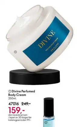 Oriflame DIVINE Perfumed body cream tilbud