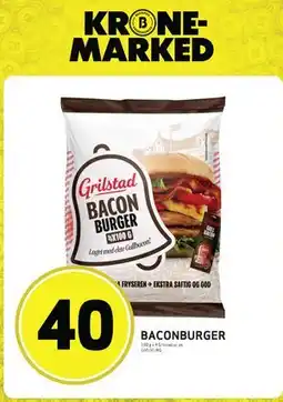 Bunnpris BACONBURGER tilbud