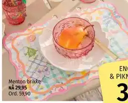Nille Menton brikke tilbud