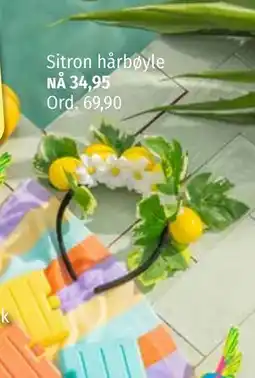 Nille Sitron hårbøyle tilbud
