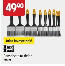 Jula Penselsett 10 deler tilbud