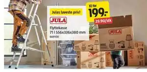 Jula Flyttekasse 71 l | 556x336x380 mm tilbud