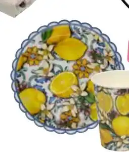 Nille Papptallerken m/italienske sitroner, 8pk tilbud