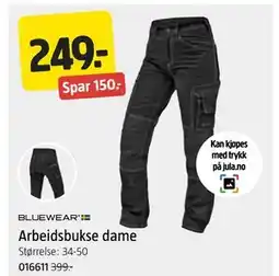 Jula Arbeidsbukse dame tilbud