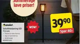 Jula Solcellebelysning LED tilbud