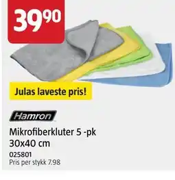Jula Mikrofiberkluter 5 -pk tilbud