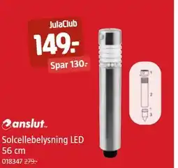 Jula Solcellebelysning LED, Medlemspris tilbud