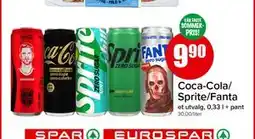 Spar Coca-Cola/Sprite/Fanta tilbud
