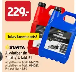 Jula Alkylatbensin 2-takt/ 4-takt tilbud