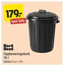 Jula Oppbevaringsdunk 70 l tilbud