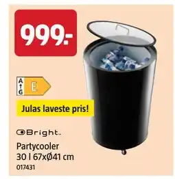 Jula Partycooler 30 l 67xØ41 cm tilbud