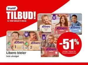 Spar Libero bleier tilbud
