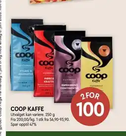 Coop Mega COOP KAFFE tilbud