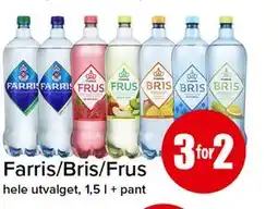 Spar Farris/Bris/Frus tilbud