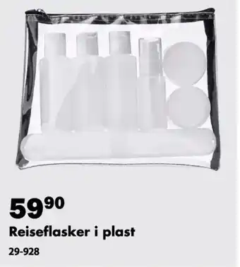 Biltema Reiseflasker i plast tilbud