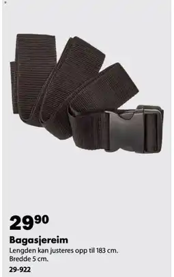 Biltema Bagasjereim tilbud