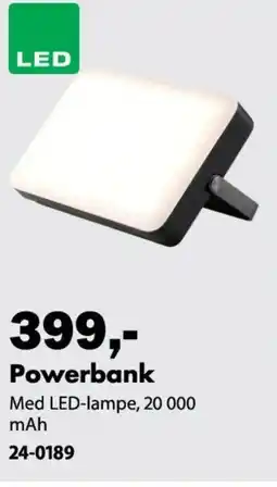 Biltema Powerbank tilbud