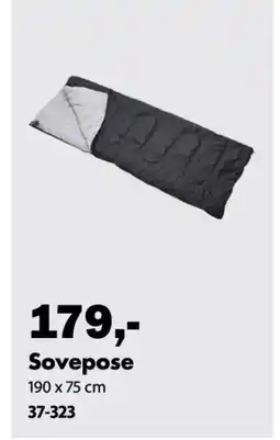 Biltema Sovepose tilbud