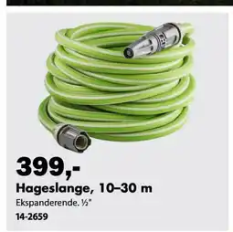 Biltema Hageslange, 10-30 m tilbud