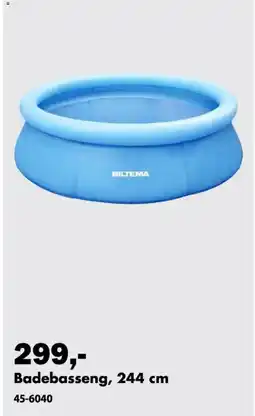 Biltema Badebasseng tilbud